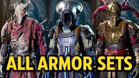 Remnant 2 - ALL 22 Armor Sets Showcase (All Outfits) - YouTube