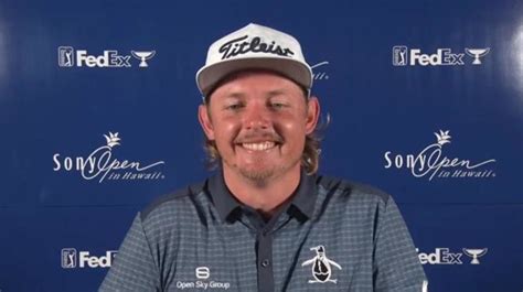 Cameron Smith on the evolution of his mullet before Sony Open