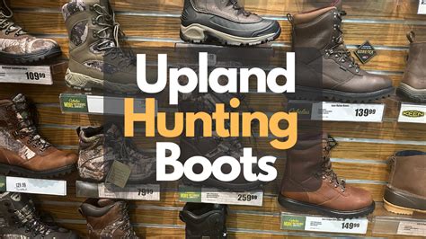 6 Best Upland Hunting Boots For Bird Hunters [2024]