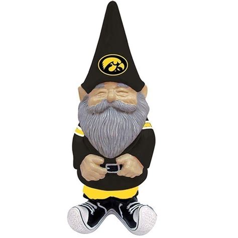 Iowa Hawkeyes Hawkeye Garden Gnome