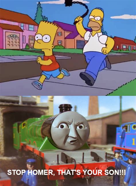 Henry reacts to Homer attacking Bart by NBArts1218 on DeviantArt