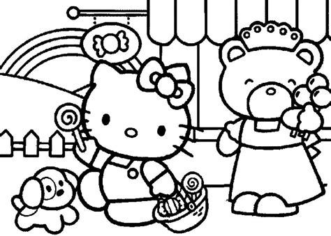 Hello Kitty And Friends Coloring Pages at GetColorings.com | Free ...