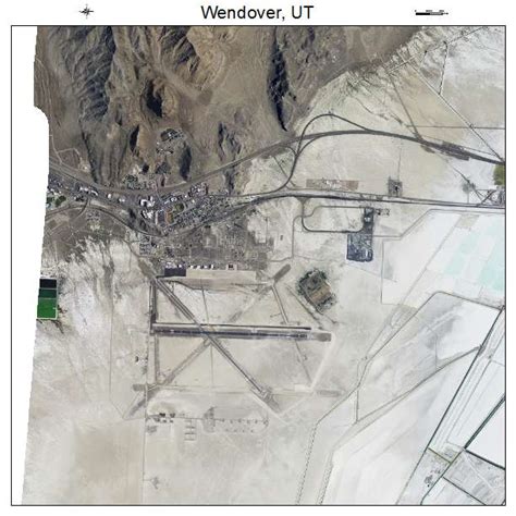 Aerial Photography Map of Wendover, UT Utah