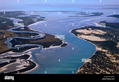 Mouth of Murray RIver, South Australia Stock Photo, Royalty Free Image ...