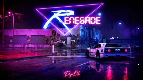 1680x1050 Retrowave Cyberpunk Car 1680x1050 Resolution, car girl retro HD wallpaper | Pxfuel