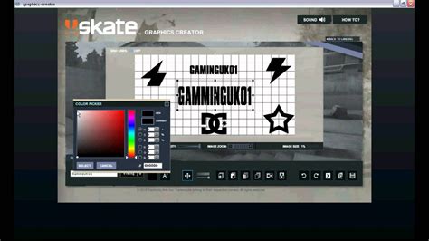 how to make a skate 3 logo - YouTube