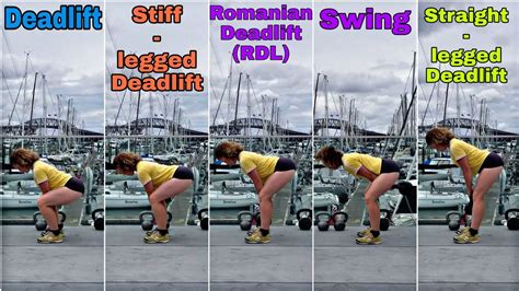 Kettlebell Deadlift Variations - YouTube