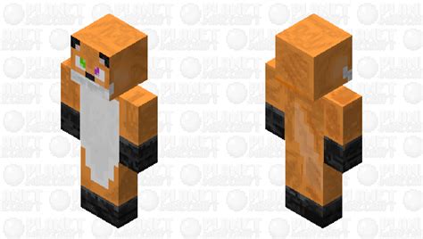 cute fox Minecraft Skin