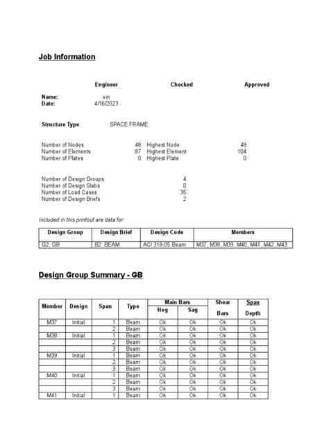 GBrev | PDF | Beam (Structure) | Building Technology