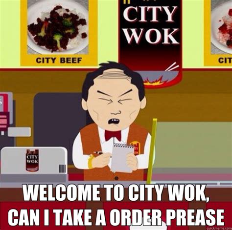 City Wok / City Wok South Park Archives Fandom : Asian food/ delivery ...