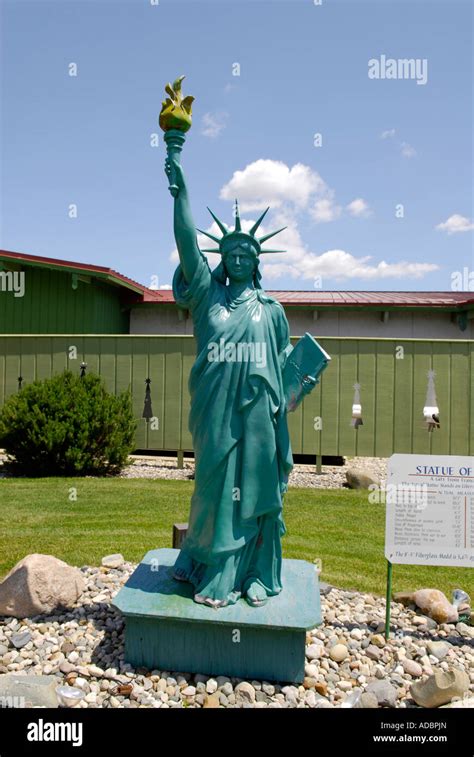 Replica of the Statue of Liberty Stock Photo - Alamy