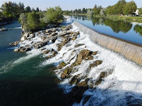 Beautiful falls - Review of Idaho Falls River Walk, Idaho Falls, ID - Tripadvisor