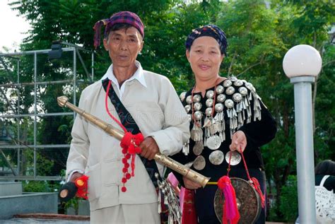 Kachin Female in Traditional Dress Which is a Tribal Costume that is ...