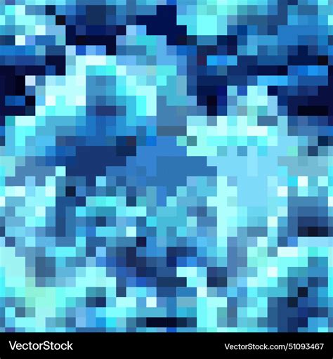 8-bit pixel abstract seamless background Vector Image