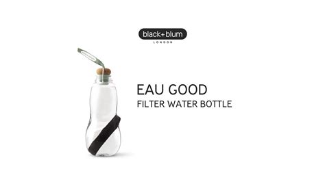 EAU GOOD filter water bottle - YouTube