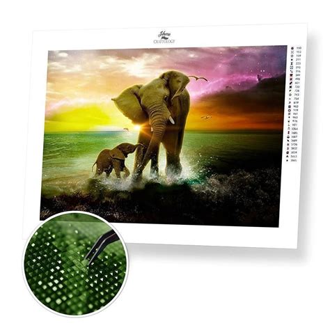 Diamond Painting Kits – Tagged "animals" – Home Craftology | Painting, Diamond painting ...