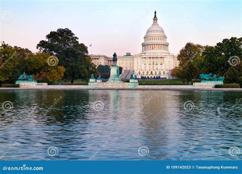 The United Statues Capitol Building. Stock Image - Image of national ...