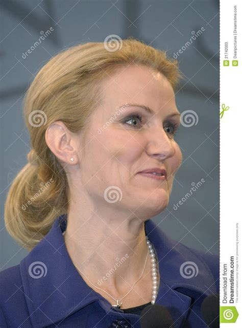 Ms.HELLE THORNING SCHMIDT_PRIME MINISTER Editorial Stock Photo - Image of politics, prime: 21742003