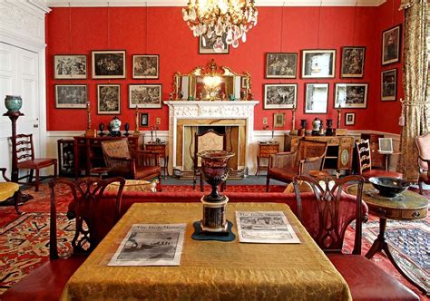 Lauriston Castle - Sitting Room, Newspapers on the Table - October 2011 | Scottish interiors ...