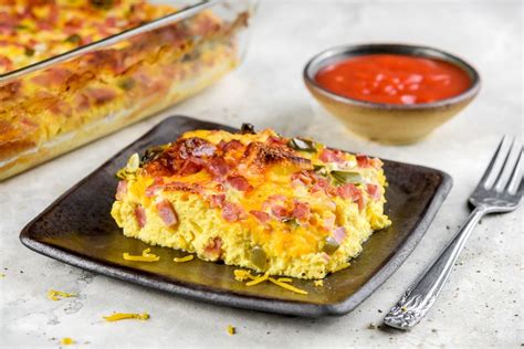 Western Ham and Egg Casserole Recipe