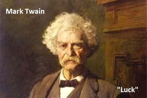 Luck by Mark Twain - English for everyone