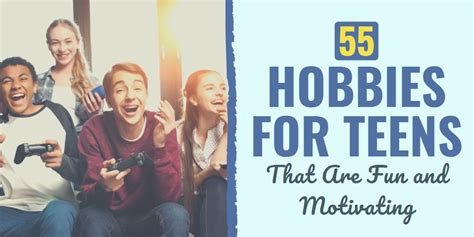 55 Hobbies For Teens That Are Fun and Motivating