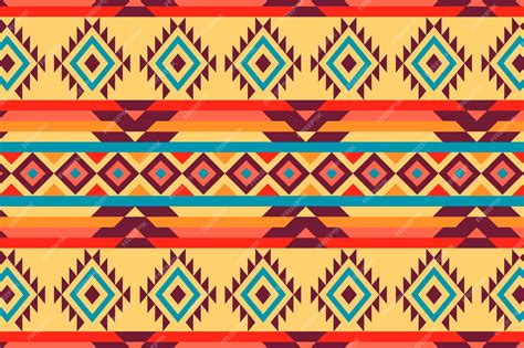 American Indian Pattern Vector