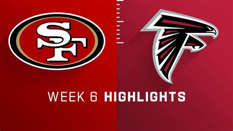 San Francisco 49ers vs. Atlanta Falcons highlights | Week 6