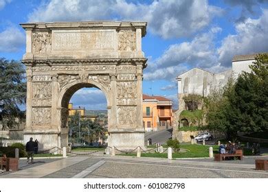 Ancient Roman Arch Trajan Benevento Italy Stock Photo 601082798 | Shutterstock