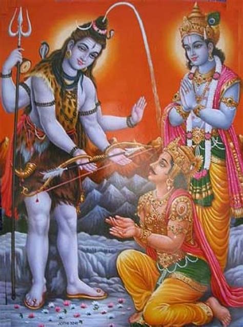 Arjuna Fight With Lord Shiva - Human Timelines Myth & History