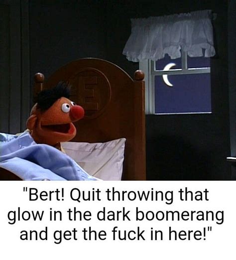 Bert told Ernie he wouldn't be getting any sleep tonight. : r/bertstrips