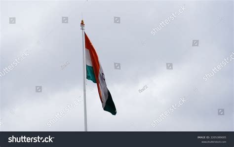 Indian Flag Hoisting Image Hd Stock Photo 2205389005 | Shutterstock