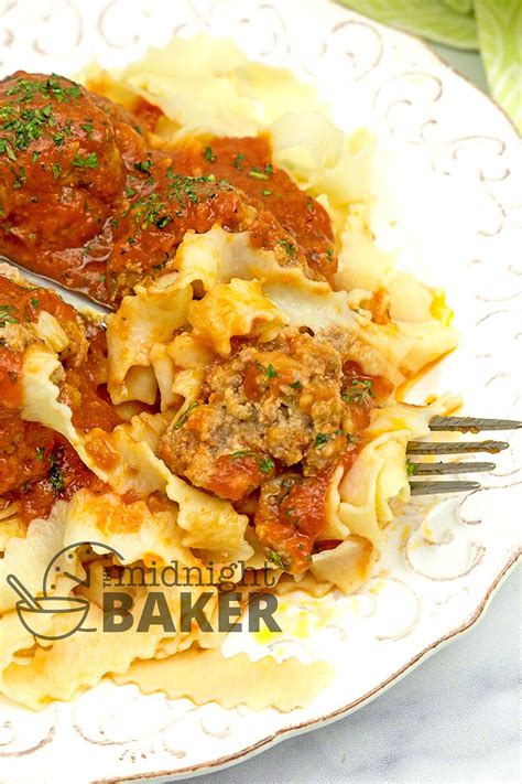 Ricotta Meatballs - The Midnight Baker