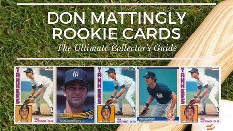 Don Mattingly Rookie Cards: The Ultimate Collector’s Guide - Old Sports ...