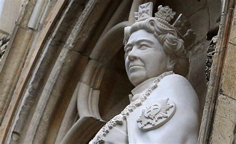 King Charles III Unveils First Statue Of Queen Elizabeth After Her Death