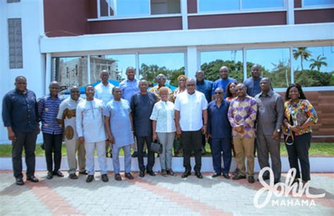 John Mahama meets NDC MPS who lost their primaries