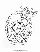 Easter Basket Coloring Page • FREE Printable PDF From PrimaryGames sketch template