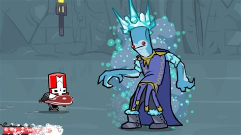 Castle Crashers Remastered - Frost King Boss Fight - YouTube