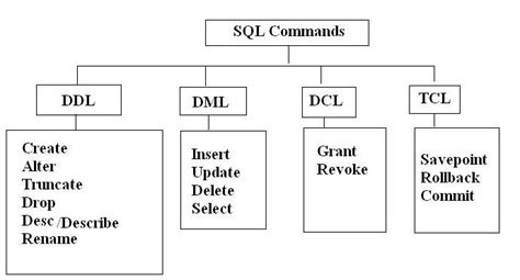 Basic SQL Commands