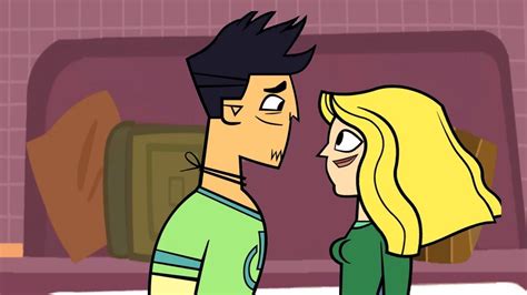 Devin and Carrie Kiss- Total Drama Presents: The Ridonculous Race HD ...