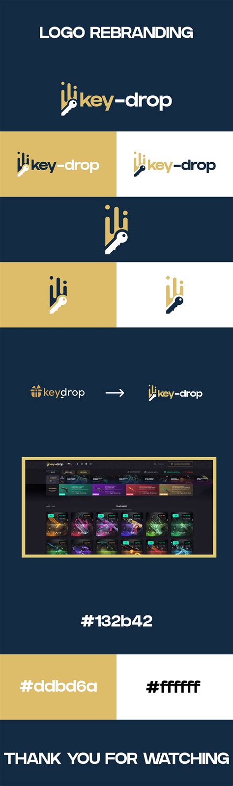 Key-Drop | Behance