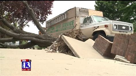 Heavy winds cause damage in Clearfield