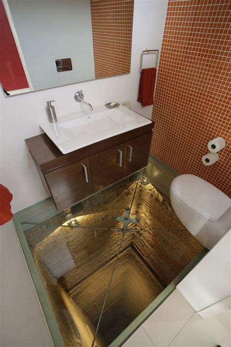 The Glass-Floored Bathroom Built Over 15-Story Elevator Shaft | Bit Rebels