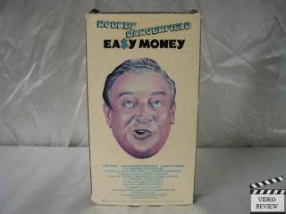 Easy Money VHS Rodney Dangerfield Joe Pesci