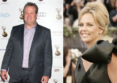 Modern Family's Eric Stonestreet laughs off Charlize Theron rumours