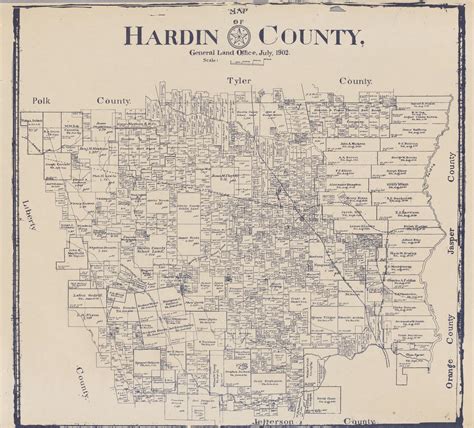 Hardin County Tn Wall Map Premium Style By Marketmaps - vrogue.co