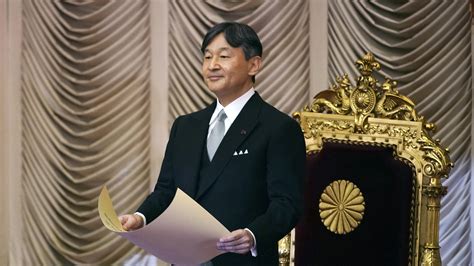 Japan’s new emperor gives opening speech to renovated parliament