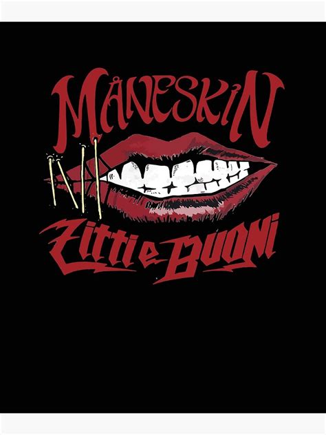 "Maneskin Logo" Poster for Sale by Nicolarunte | Redbubble