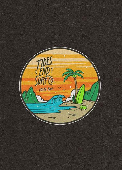 Danyprasetyo: I will create surf inspired logo, badge and illustration for $145 on fiverr.com ...