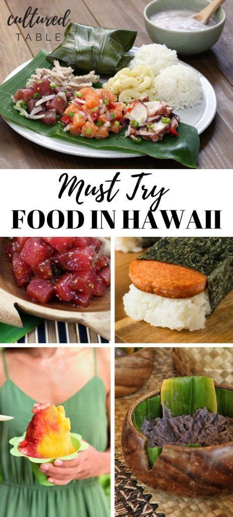 Sampling the Best Food in Hawaii - Cultured Table | Food, Polynesian food, Hawaiian food